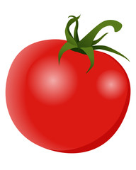 Red fresh tomato