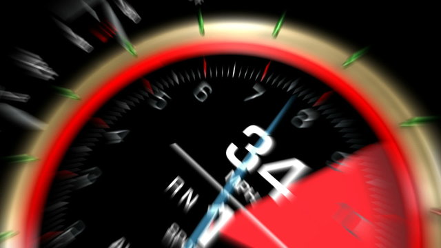 Speedometer Acceleration Motion Blur HD