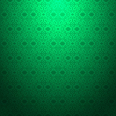 Spring green geometric pattern
