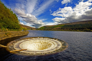 Ladybower reservoir