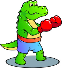 Obraz premium crocodile 