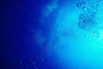 Texture sea water underwater