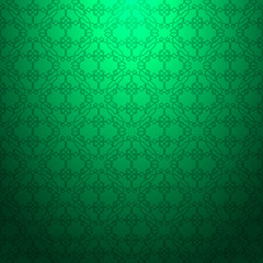 Spring green geometric pattern