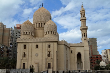Moschee in Alexandria in Ägypten