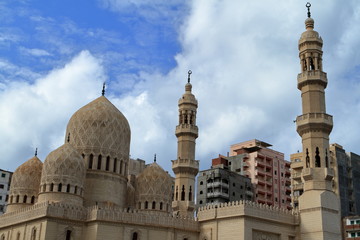 Moschee in Alexandria in Ägypten 