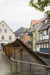 "Klein Venedig" in Forchheim, Oberfranken, Deutschland
