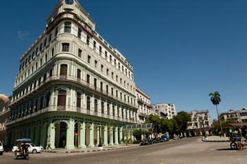 Colonial Building on Paseo de Marti - Havana - Cuba