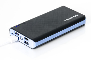 Powerful Power Bank external battery for smartphones charging is