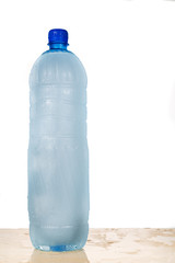 Freezing water in PET plastic bottle provide refreshing drinks but deemed an unhealthy practice