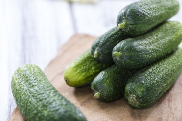 Some small Cucumbers