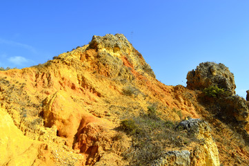 Ponta Da Piedade spectacular rock formation in Portugal