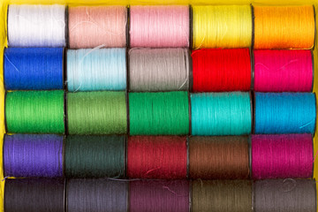 Set of colored thread