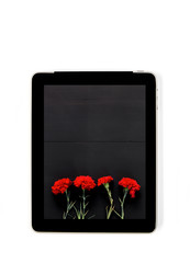 Tablet concept Valentine's Day pictures: Signs of Valentine's Da