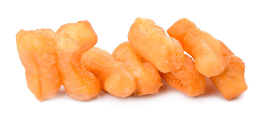 Deep-fried Dough Stick or Patongko  On White Background