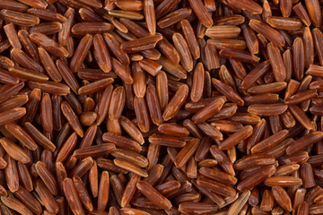 Raw red rice