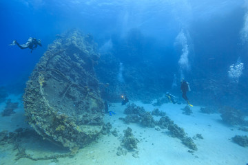 wreck in the Red Sea