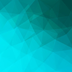 Background of geometric shapes. Blue mosaic pattern. Vector EPS