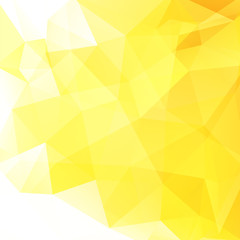 Abstract geometric style yellow background. Light business background