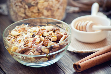 Breakfast with granola