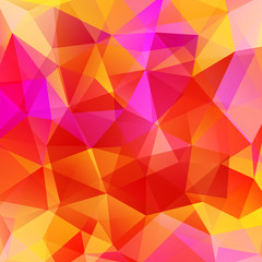 Geometric pattern, polygon triangles vector background 