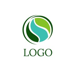 Vector of round sign. Round abstract sign. Logo. Business icon for the company. This concept graphic represents lighting design. Industry. Sport. Fitness classes.Vector illustration.