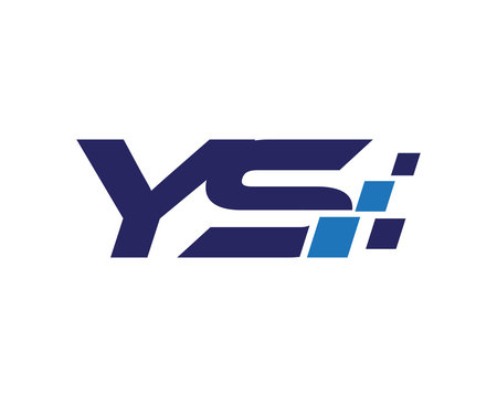 YS digital letter logo