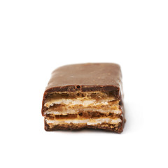 Chocolate coated waffle candy