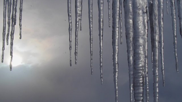 Eis, Eiszapfen