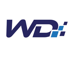 WD digital letter logo