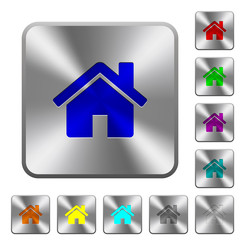 Steel home buttons