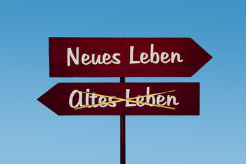 Schild 48 - Neues Leben