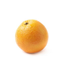 Ripe orange fruit isolated