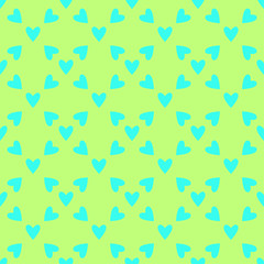 Seamless hearts pattern