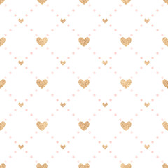 Seamless vector pattern Valentine's Day.