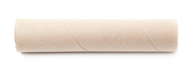 Empty tissue tube isolated