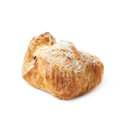 Sweet pastry pocket isolated