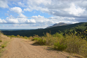Fototapeta na wymiar Camino de Montaña