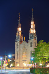 Fototapeta premium Ottawa Notre Dame Basilica