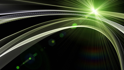 futuristic eco background design with lights