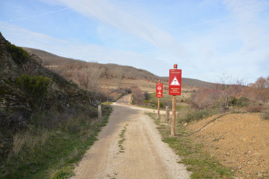 cruce en un camio de monta&ntilde;a