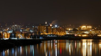 Duluth, MN downtown skyline.