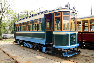 Plakat Vintage tram