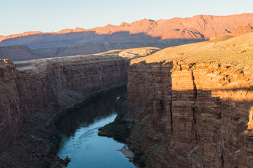 River view from Navajo bridge in Arizona USA