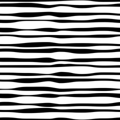 Abstract wavy seamless pattern