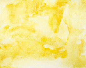 yellow spot water color