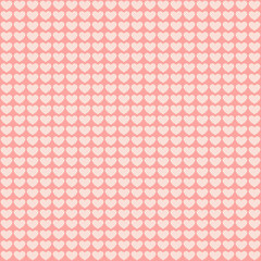 Pattern from pink hearts i