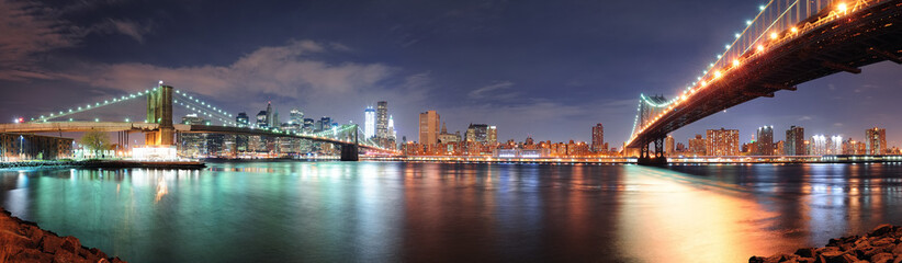 Naklejka na ściany i meble New York City panorama