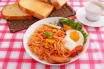 おいしそうなスパゲティ