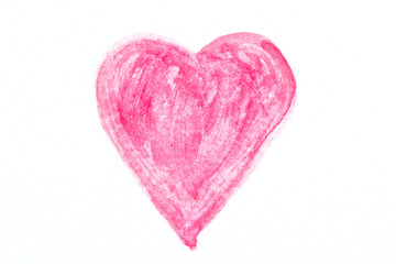 Watercolor Heart drawing
