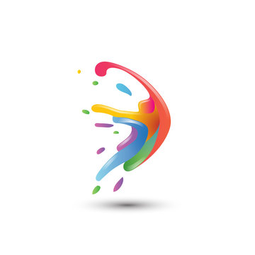 Splash Media Color Print Logo